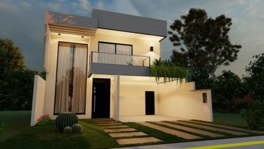 house em Avenida C, Polo Empresarial Goiás - Aparecida de Goiânia - GO