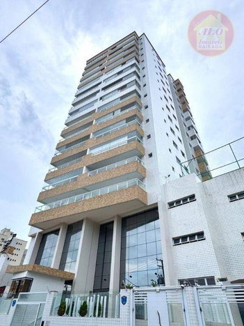 apartment em Avenida Luzia Encarnação Vidal, Aviação - Praia Grande - SP