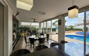 house em Condomínio Campos do Conde, Jardim do Horto - Rio Claro - SP