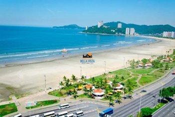 apartment em Rua Princesa Isabel, Itararé - São Vicente - SP