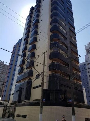 apartment em Avenida Presidente Kennedy, Guilhermina - Praia Grande - SP