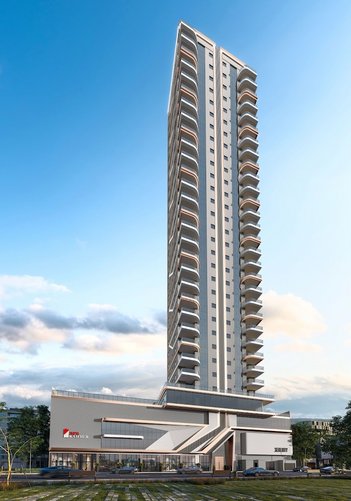 apartment em Rua 310, Meia Praia - Itapema - SC