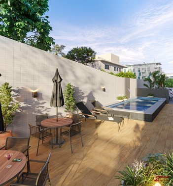 apartment em Rua Euclides Rodrigues Oliveira, Jardim Cidade Universitária - João Pessoa - PB