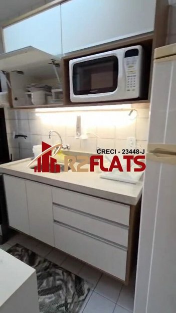 apartment em Rua Sansão Alves dos Santos, Cidade Monções - São Paulo - SP