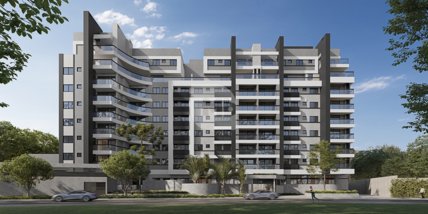 apartment em Rua João Rodolfo Schlenker, Água Verde - Curitiba - PR