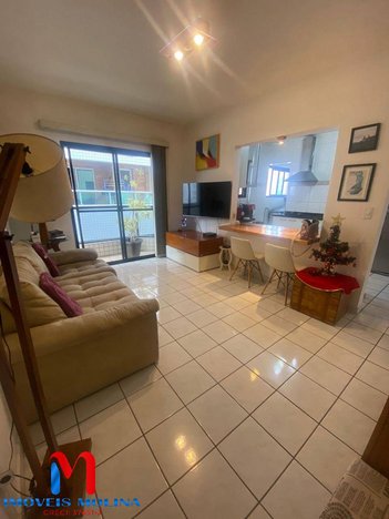 apartment em Rua Perequê, Guilhermina - Praia Grande - SP