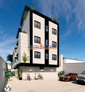apartment em Rua Coelho Neto, Santa Mônica - Belo Horizonte - MG