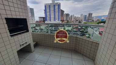 apartment em Rua Rubens Ferreira Martins, Guilhermina - Praia Grande - SP