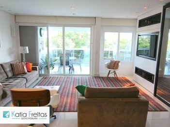 apartment em Avenida das Lagostas, Jurerê Internacional - Florianópolis - SC