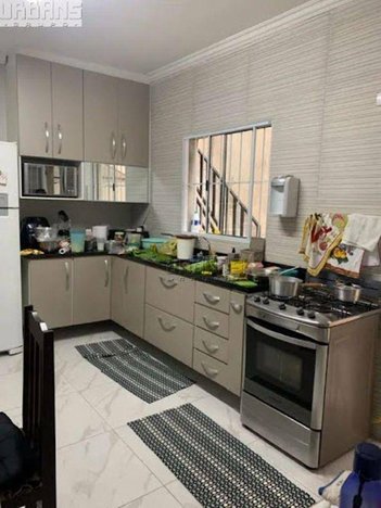house em Avenida Professor Luiz Inácio de Anhaia Melo, Vila Homero Thon - Santo André - SP