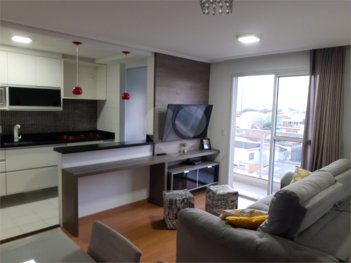 apartment em Rua Vinte e Quatro de Maio, Vila América - Santo André - SP