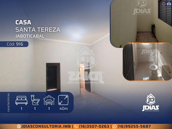 house em Avenida Capitão João Dias de Miranda, Vila Santa Tereza - Jaboticabal - SP