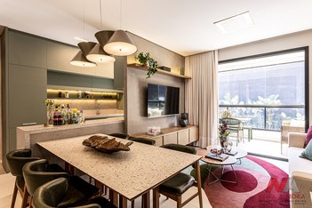 apartment em Avenida Anísio Haddad, Condomínio Débora Cristina - São José do Rio Preto - SP