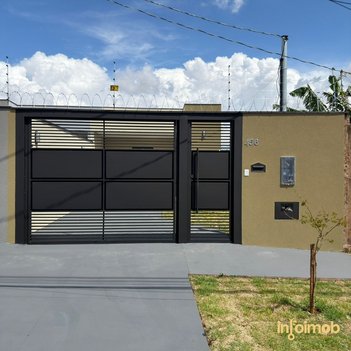 house em Rua Alberto da Veiga, Nova Lima - Campo Grande - MS