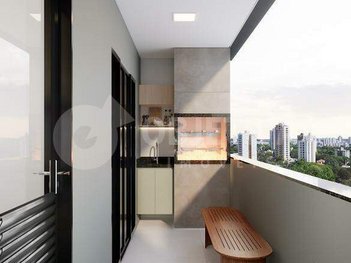 apartment em Rua Sampaio, Laranjeiras - Uberlândia - MG