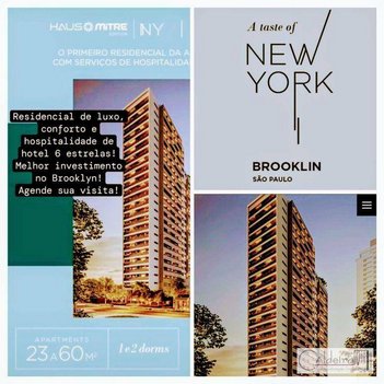 apartment em Rua Michigan, Cidade Monções - São Paulo - SP