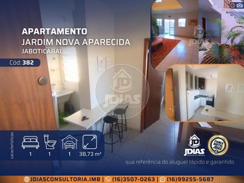 apartment em Rua Tereza Cristina de Jesus Julião, Jardim Nova Aparecida - Jaboticabal - SP