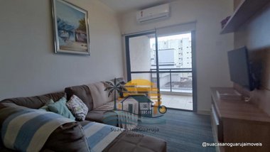 apartment em Rua Bandeirantes, Loteamento João Batista Julião - Guarujá - SP