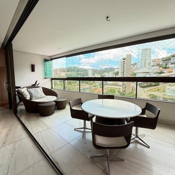 apartment em Rua Universo, Santa Lúcia - Belo Horizonte - MG