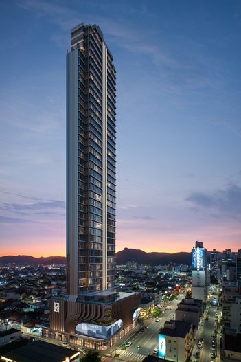 apartment em 2500, Centro - Balneário Camboriú - SC