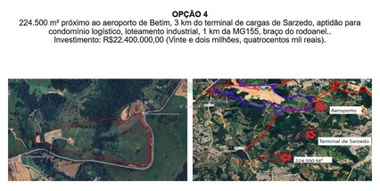 land_lot em Rua Central, Bandeirinhas - Betim - MG