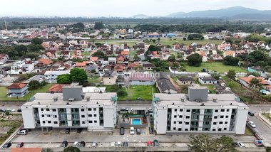 apartment em Estrada Cristóvão Machado de Campos, Vargem Grande - Florianópolis - SC