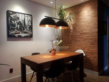 apartment em Rua Xingu, Vila Valparaíso - Santo André - SP