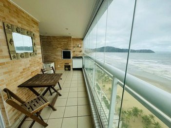 apartment em Avenida Presidente Castelo Branco, Guilhermina - Praia Grande - SP