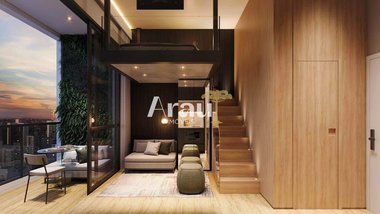 apartment em Rua Emiliano Perneta, Centro - Curitiba - PR