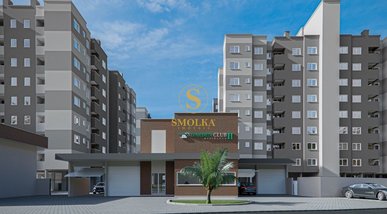 apartment em Rua João Bernadino da Rosa, Pedra Branca - Palhoça - SC