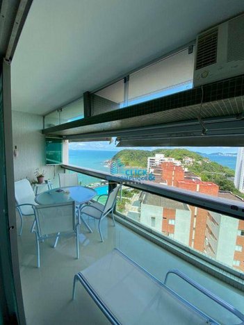 apartment em Rua Gilberto Glasser, Mar e Céu - Guarujá - SP