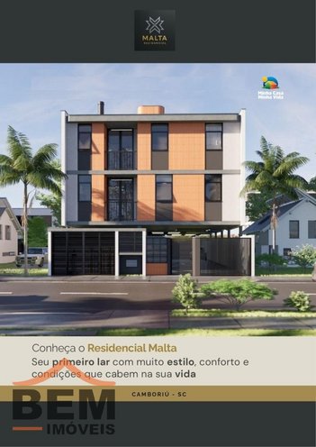 apartment em Rua Monte Castelito, Conde Vila Verde - Camboriú - SC