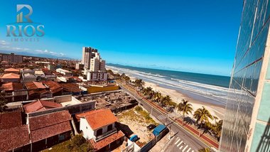 apartment em Avenida Presidente Kennedy, Guilhermina - Praia Grande - SP