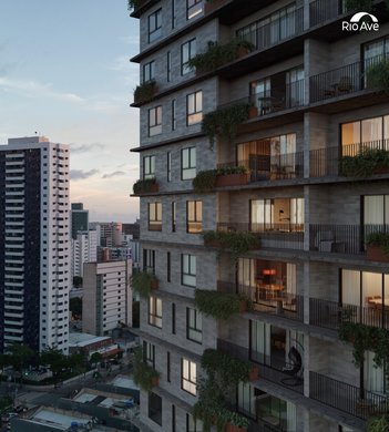 apartment em Rua Francisco da Cunha, Boa Viagem - Recife - PE