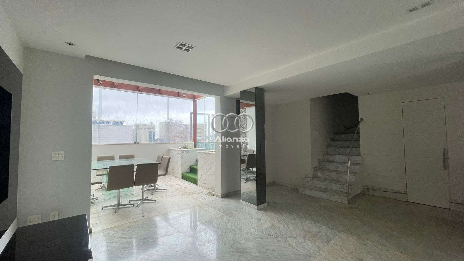 Cobertura com 3 quartos — Funcionários, Belo Horizonte