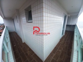 apartment em Avenida Presidente Kennedy, Guilhermina - Praia Grande - SP