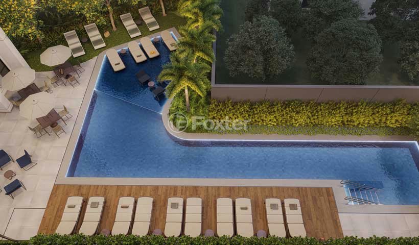 piscina-com-deck-de-madeira-e-espreguicadeiras