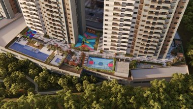 apartment em Rua Vinte e Oito de Outubro, Jardim do Carmo - Sorocaba - SP