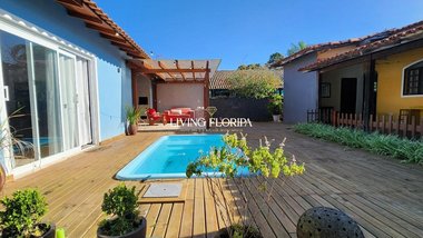 house em Rua Professor Emanoel Paulo Peluso, Campeche - Florianópolis - SC