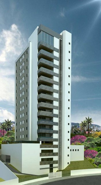 apartment em Rua Tobias Moscoso, Santa Lúcia - Belo Horizonte - MG