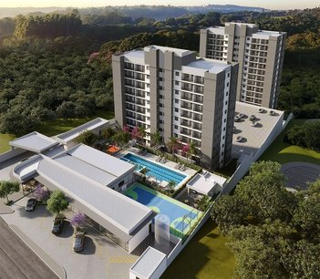 apartment em Rua Felício Helito, Aparecida - Bragança Paulista - SP