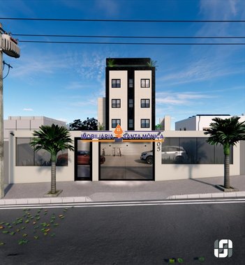 apartment em Rua Coelho Neto, Santa Mônica - Belo Horizonte - MG