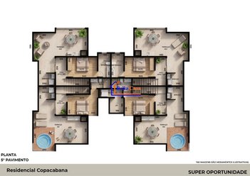 apartment em Rua Wenceslau Braz, Jardim Leblon - Belo Horizonte - MG