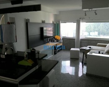 apartment em Alameda Ari Barroso, Ilha Porchat - São Vicente - SP