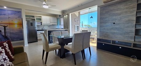 apartment em Luiz Boiteaux Piazza, Ponta das Canas - Florianópolis - SC