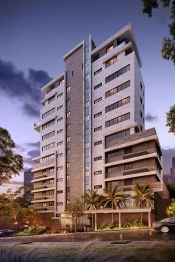 apartment em Rua Marquês de Paranaguá, Santo Antônio - Belo Horizonte - MG