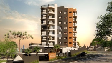 apartment em Rua Calixto de Jesus, Tingui - Curitiba - PR