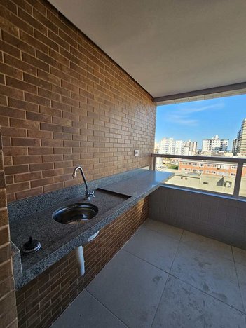 apartment em Avenida Presidente Castelo Branco, Guilhermina - Praia Grande - SP