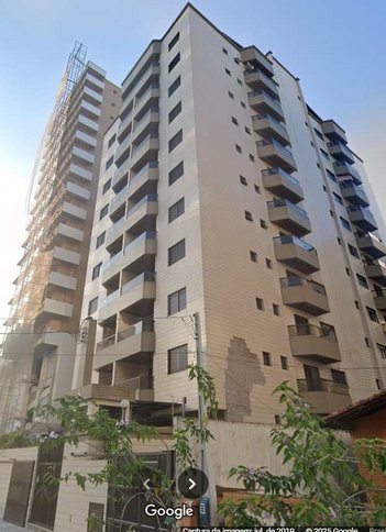 apartment em Praça Roberto Andraus Filho, Ocian - Praia Grande - SP
