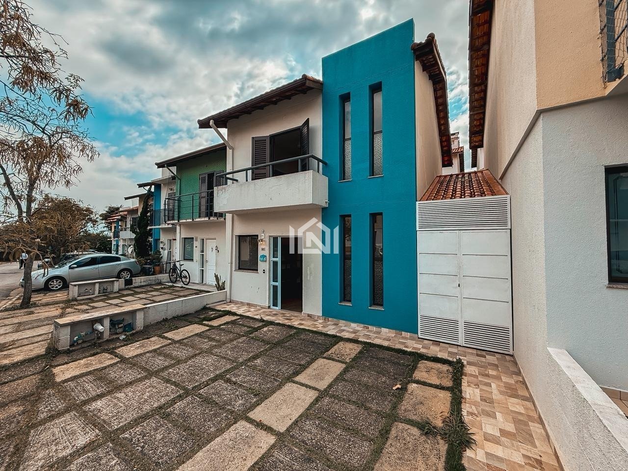 casa a venda no condominio the way - fachada